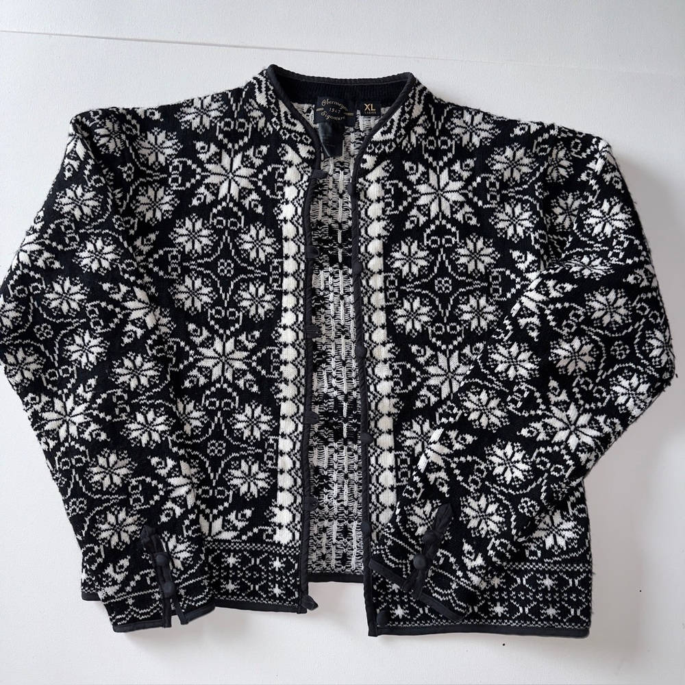 Obermeyer Signature 1947 Wool Nordic Cardigan – Ladies XL